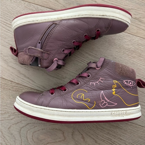 Camper Twins Purple Sneakers for Kids size 33 (US 2) - Picture 6 of 12